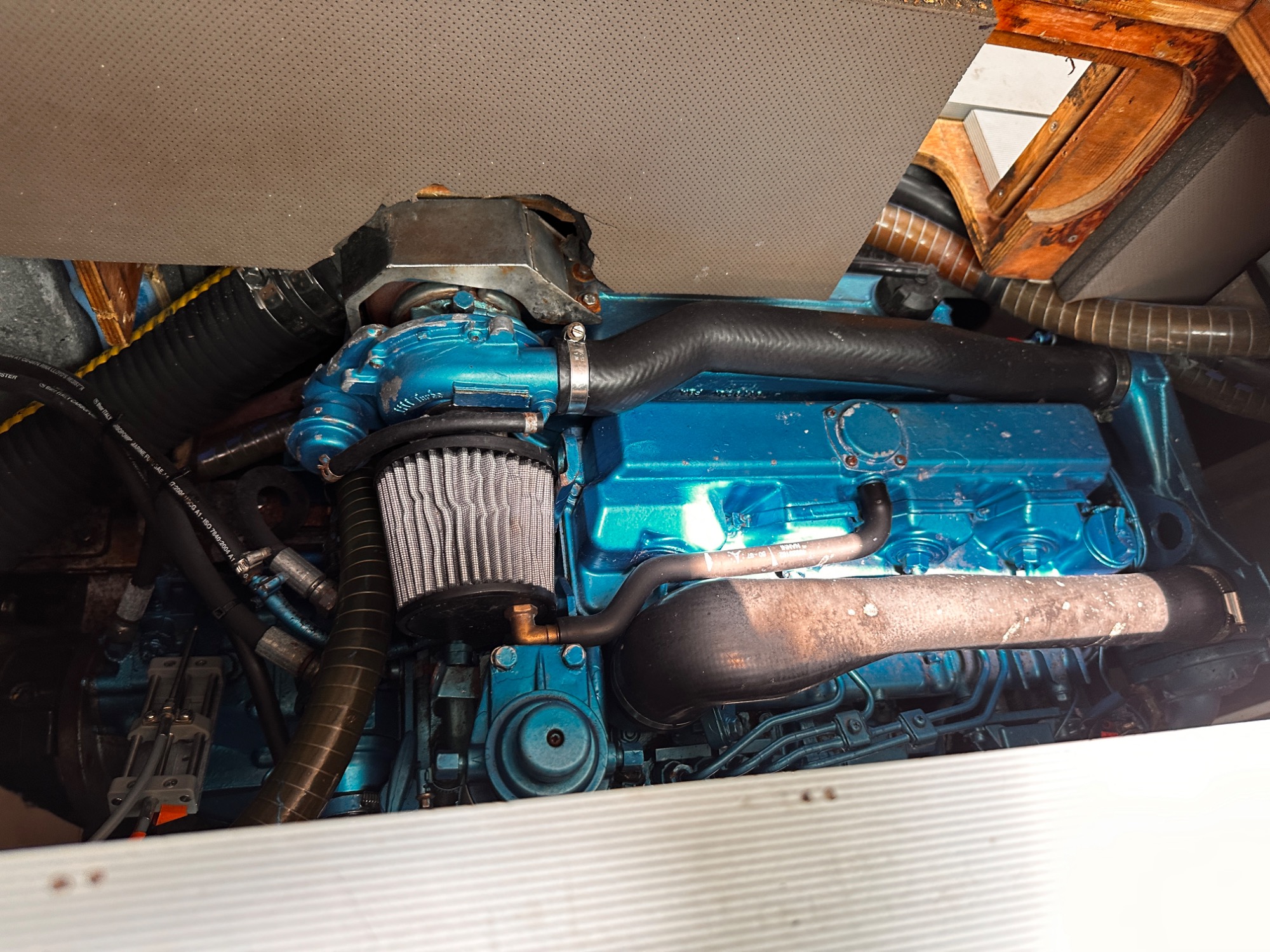 Alliage Azzuro 53 Moteur Nanni diesel 100cv/Nanni diesel 100 hp engine Alliage Azzuro 53