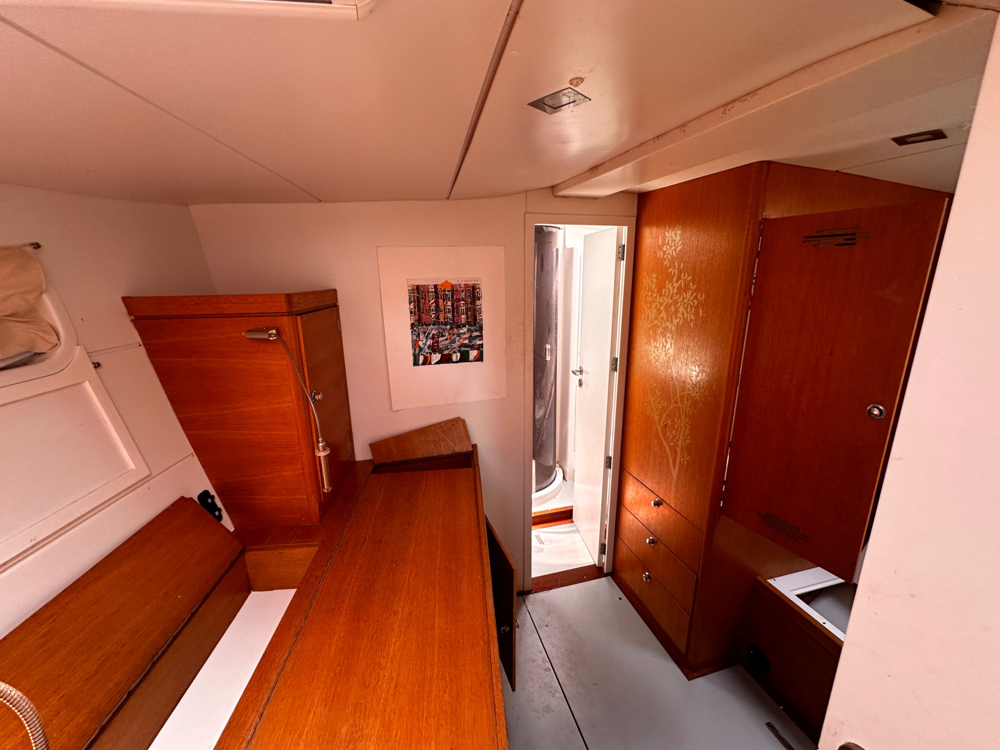 Alliage Azzuro 53 Cabine propriétaire avant/Master front cabin Alliage Azzuro 53