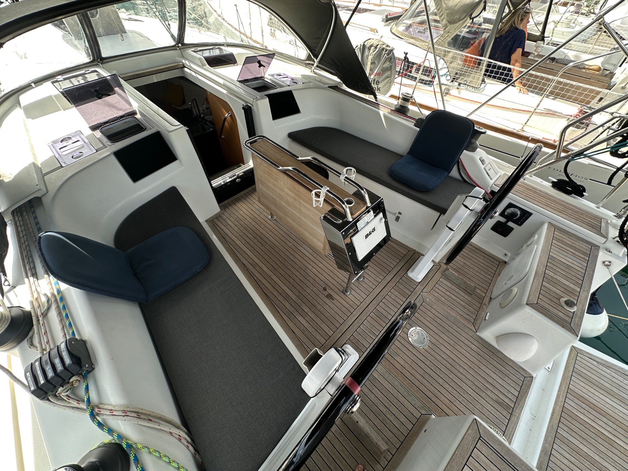 Hanse 415 2017 Hanse 415 2017 cockpit